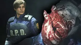 RESIDENT EVIL 2 - Leon B #01 ☣ Oh nein, Mr. X ☣ Let&acute;s Play