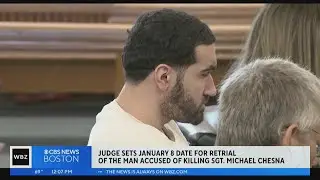 Retrial set for January for man charged with killing Weymouth Police officer