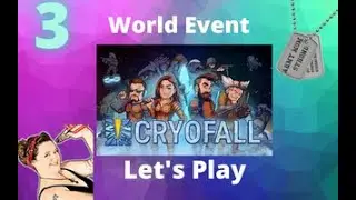 CryoFall Walkthrough I Gameplay I Lets Teach - World event Space Debri and second Land Claim