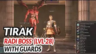 Tirak (Raid Boss)(lvl 28) Location Road - Database Lineage 2
