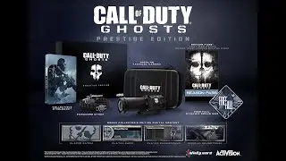Unboxing Call Of Duty Ghost Prestige Edition - Edi&ccedil;&atilde;o de Colecionador