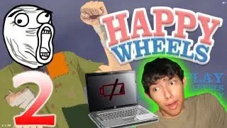 Happy Wheels Ep.2 // Se me acaba la batería de la laptop