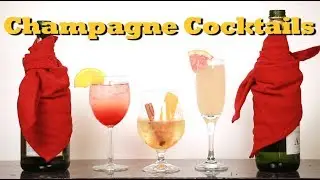 How To Make 3 Easy Champagne Cocktails | Drinks Made Easy