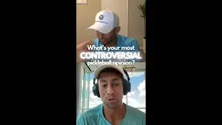 What's your most controversial pickleball take?