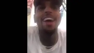 Chris Brown Funny Live Periscope Broadcast 12 17 2015 online video cutter com