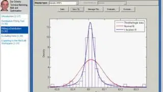 MATLAB Tutorial   25 Working with Probability Distributions