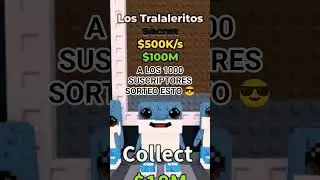 A los 1000 subs sorteo esto 😎 #brainrot #roblox #robaunbrainrot