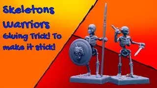 Pain in the Pelvis | Tips for Gluing Small Models