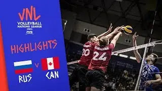 RUSSIA vs. CANADA - Highlights Men | Week 3 | Volleyball Nations League 2019
