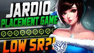 JARDIO BEST MEI IS BACK - FINAL PLACEMENTS GAME! [ OVERWATCH SEASON 22 TOP 500 ]