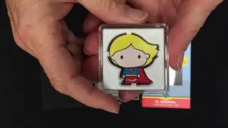 Chibi&trade; Coin Collection DC Comics Series &ndash; SUPERGIRL&trade; 1oz Silver Coin