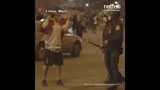 melawan represi polisi ( video mulai )