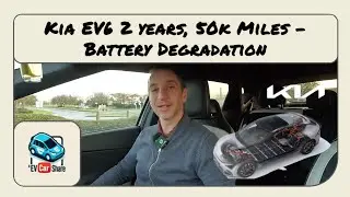Kia EV6 (eGMP Platform) battery degradation revealed - 2 years old and over 50,000 miles. Stats.