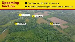 97-Acre Farm With Two-Story Farmhouse, Morton Building, Garage, Livestock Barn & Other Buildings