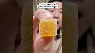 These Japanese gummies feel illegal (texture is unreal)