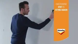 Grove structuurmuur glad maken | Alabastine