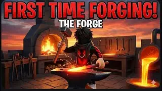 Playing The Forge On Roblox For The First Time!