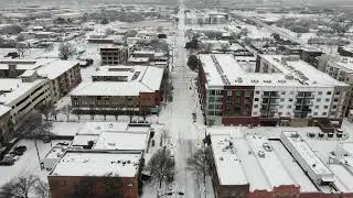 Plano by Air | It's a Winter Wonderland in February!