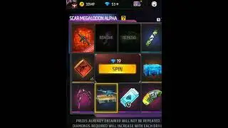 EVO SCAR RETURN | MEGALODON ALPHA SCAR FADED WHEEL | FREE FIRE NEW EVENT