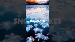 Ice ALWAYS Forms Hexagons! ❄️🔮 The Mesmerizing Science Behind Snowflakes #Shorts #ScienceFacts
