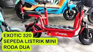 Sepeda Listrik EXOTIC 320 Mini Mungil Untuk Bocil