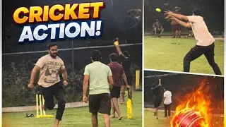 Night Cricket No Action 🏏😜