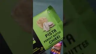 pista peanut butter chikki #asmr #satisfying #chocolate #candysounds #compilation #icecream