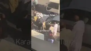 Khatoon ne DSP Traffic ko thappar dey Mara | Karachi News Times | Exclusive News | karachi |