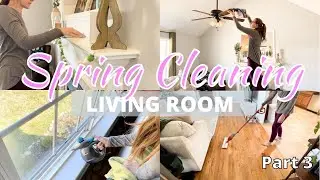 LIVING ROOM SPRING CLEAN 2022 // SHARING MY FAVORITE CLEANING PRODUCTS