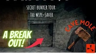 Crazy OP Secret Bunker - Rust Cave Base TOUR - 2022 Raid Protection