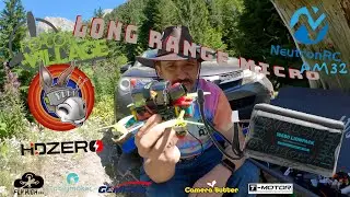 I flew a Micro Long Range with HDZERO - Mountain Explore Pack - Flywoo Explorer 18650 Lion Pack