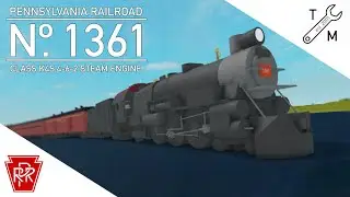 N&ordm;. 1361 | Pennsylvania Railroad K4 Steam Train | Plane Crazy Showcase
