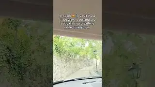 In Spain, they call these two roads and you basically stop breathing while driving them