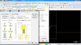 Mastercam X5 making a groove and verify lathe program
