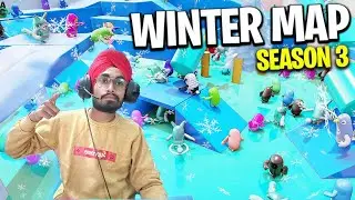 🔴FALL GUYS SEASON 3 LIVE IN HINDI | Fall Guys New Maps | UniqueIsLive