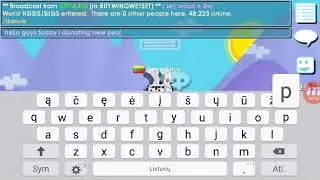 Growtopia donating to noobs !