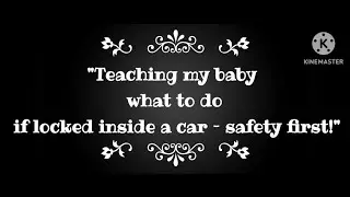 Baby's First Car Safety Lesson #ytshorts #viral #trending #parentinghack #babysafety