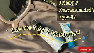 Skin Rescue Mist & Dermive Oil-Free Moisturizer Review | Good for Oily & Acne-Prone Skin?