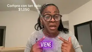 Compra una casa con tan solo $1,050