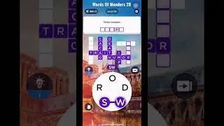 Words Of Wonders Answer Key LEVEL 28 #shorts #shortvideo #trending