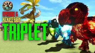 KAWAii BANGET! ADA PENAMPAKAN LANGKA TRiPLET KiCKASS BABY | ARK Ascended - Lagoon Temptress