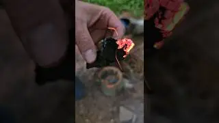 Charring punk wood 🪵