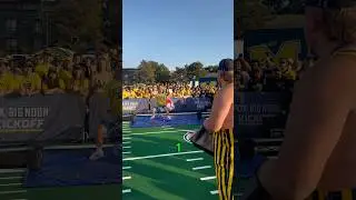 Rapid Marshmallows на старте Big Noon🏈😂👄 #спорт #футбол #смешно #ловля #бросок #трюк-шот