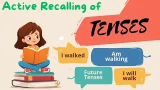 Active recalling of tenses|| Present past & future tense|| English grammar #englishgrammar #english 