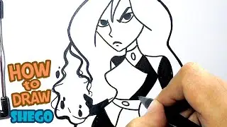 How to Draw Kim Possible | Drawing Shego