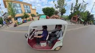 Puzhehei (普者黑) Scenic Area - Driving an Electric 3-Wheeler
