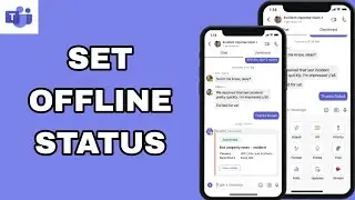 How To Set Offline Status On Microsoft Teams App