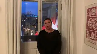 40-&aring;rs jubil&aelig;umshilsen fra Danmarks Ambassade v. Vibeke Rovsing Lauritzen, dansk ambassad&oslash;r, Sverige
