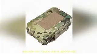 Molle Tactical Waterproof Case Battery Mobile phone Protective Airsoft Vest Gear Cases Double Sponge