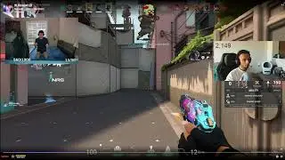 NRG FNS Reacts to Marved Getting on His Knees(like dog) for Just 5 Gifted 😂💀